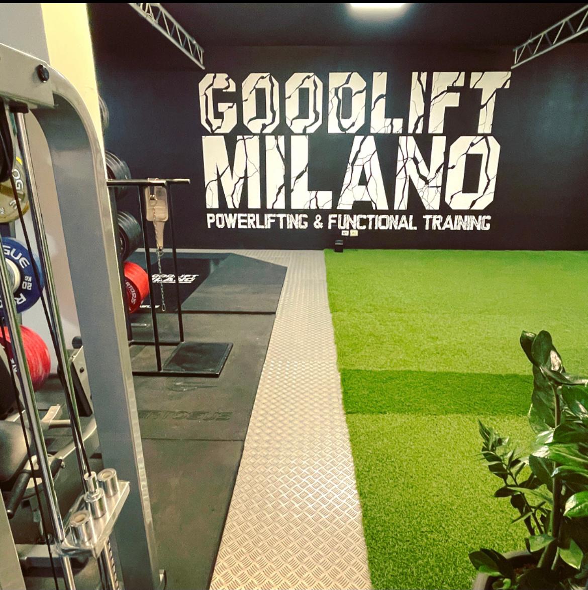 corridoio ingresso palestra Goodlift Milano